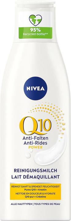 NIVEA Q10 Power Anti-Falten Reinigungsmilch (Reinigungsmilch, 200 ml)