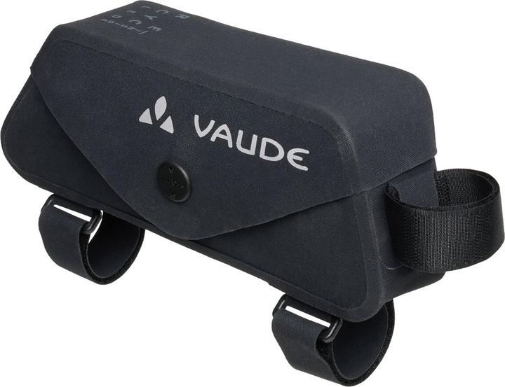 Vaude Trailtop Tube Bag, 1L, Black (1 l, Rahmentasche)