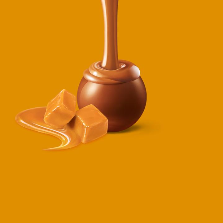 Actual product image Lindt Lindor Caramel (1000 g)