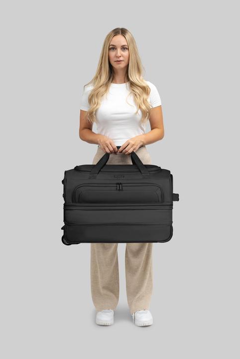 Produktbild Redolz Duffle Essentials 2 Rollen Reisetasche 55 cm mit Dehnfalte (41 l)