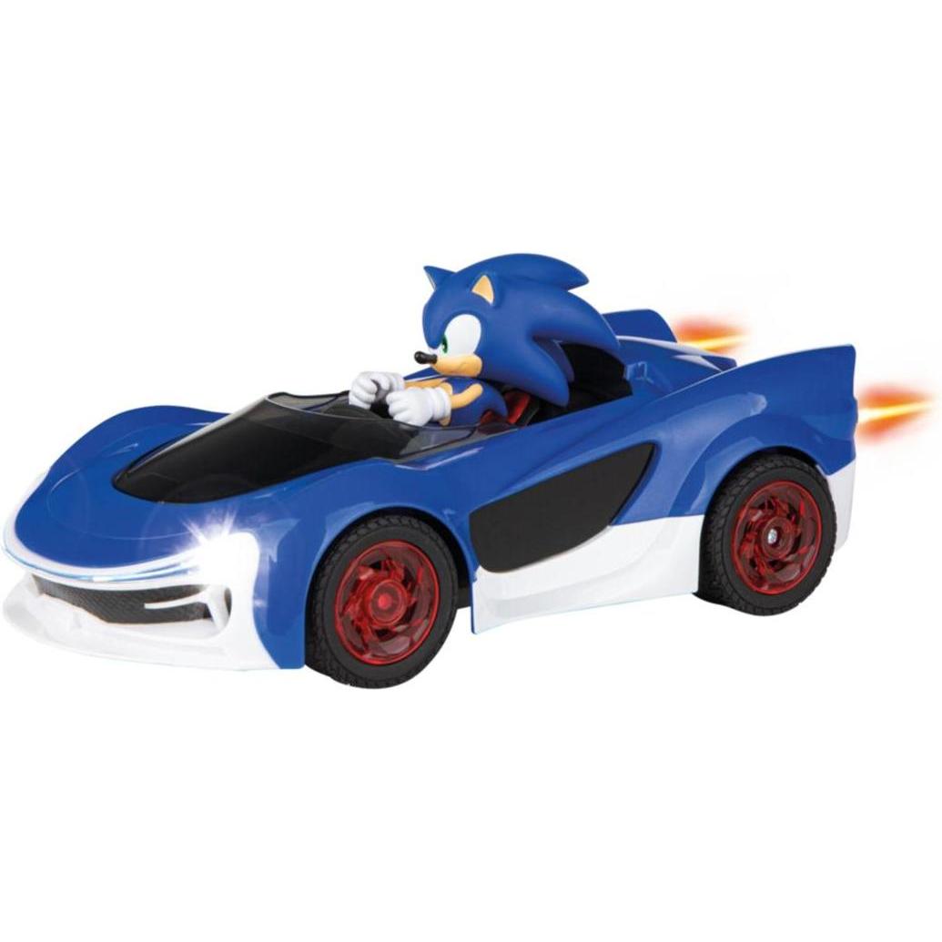 Carrera 2,4GHz Sonic Racing Crossworlds RC Kart mit LED-Beleuchtung
