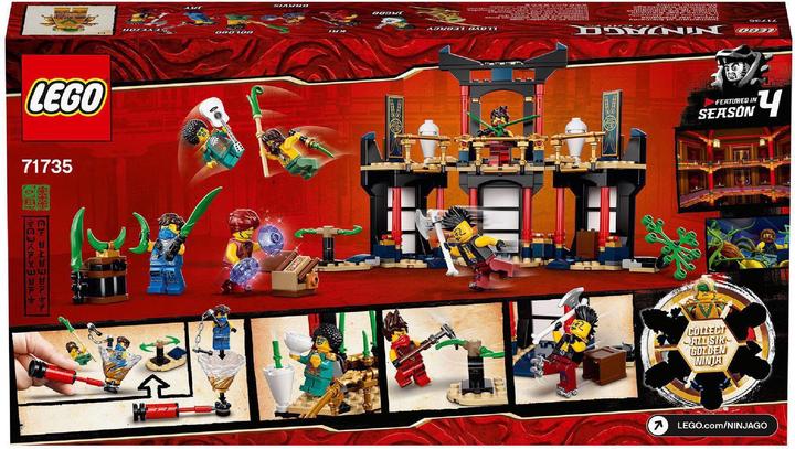 Actual product image LEGO Tournament of the Elements (71735, LEGO Ninjago)