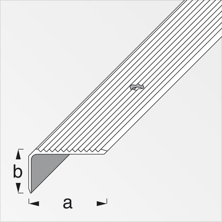 Produktbild Alfer Treppenprofil Alu gelocht 1 m