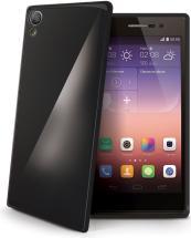 Produktbild Celly GELSKIN505BK Handytasche Hülle Schwarz (Huawei Ascend P8)