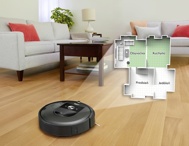 Produktbild iRobot Roomba i7+ Schwarz (Saugroboter)