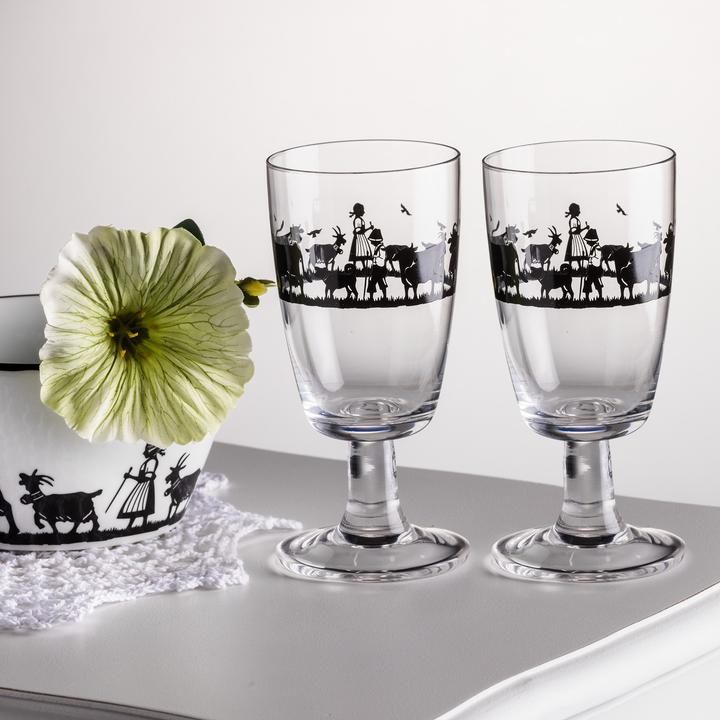 Image du produit Angela Bruderer Kaffeegläser «Scherenschnitt»