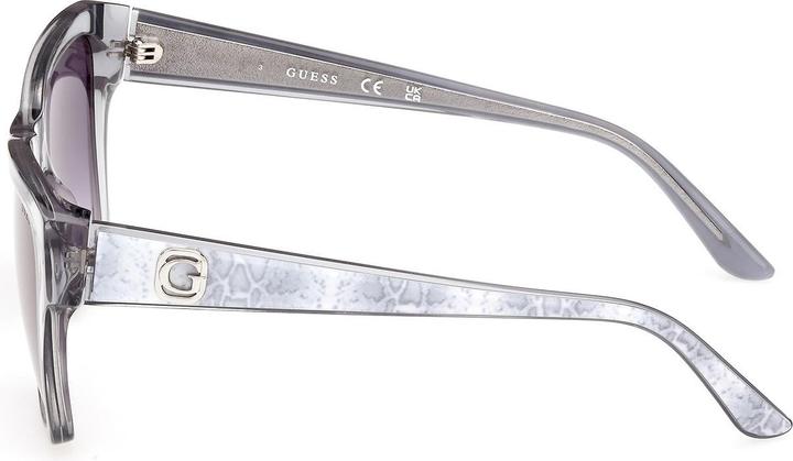 Actual product image Guess Grey Smoke Squared Acetate Sunglasses