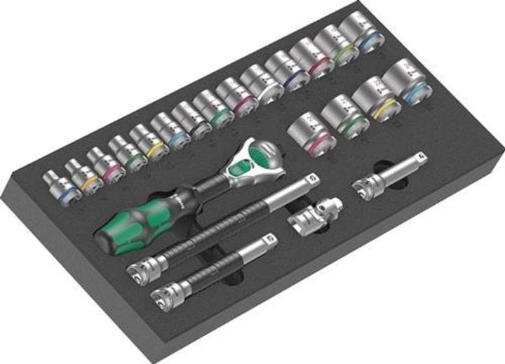 Produktbild Wera 9721 Schaumstoffeinlage 8000 B Zyklop Set 1 (24 mm)