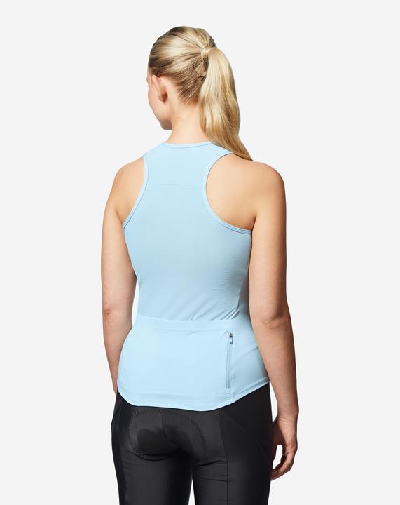Produktbild Van rysel Radtrikot Rennrad ärmellos Sommer Discover Damen Weinrot (M)