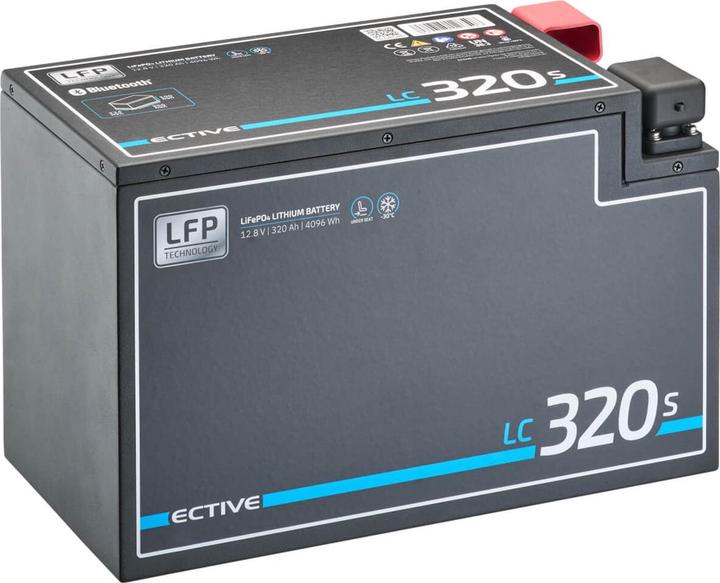 Produktbild Ective LC 320s LT Underseat | 320Ah Untersitz-Versorgungsbatterie mit Heizung (12.80 V, 320 Ah)
