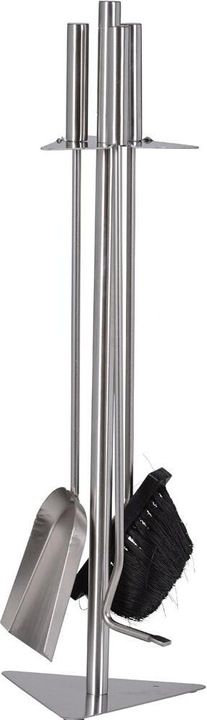 Productafbeelding FireFix Haardset 4-delig roestvrij staal (18 x 16 x 60 cm)