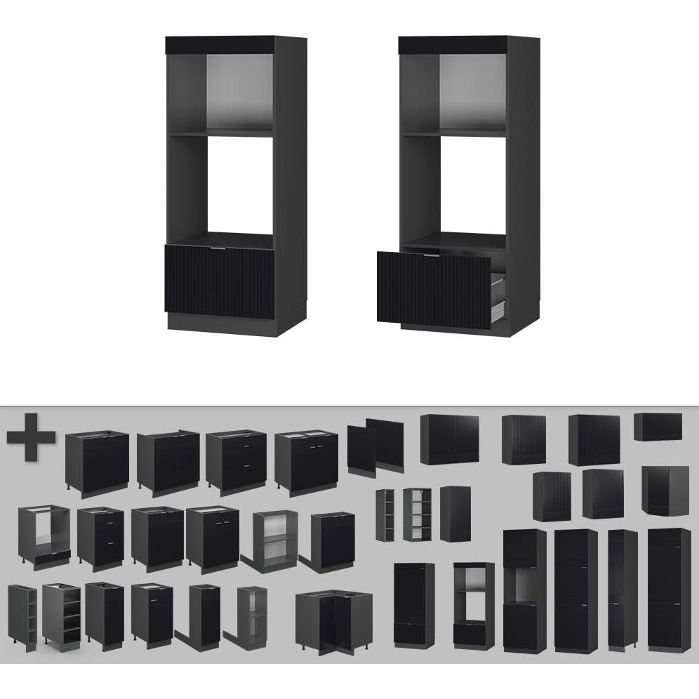 Vicco, Regal, Mikrowellenschrank Fame-Line