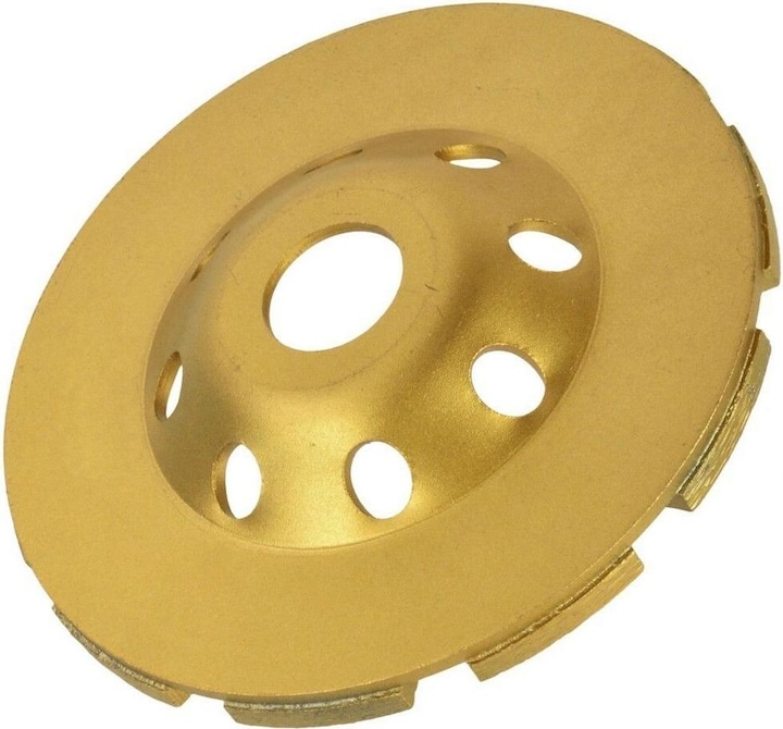 Immagine prodotto GEKO Mola a tazza diamantata a doppia fila, 125x5x22,23 mm
