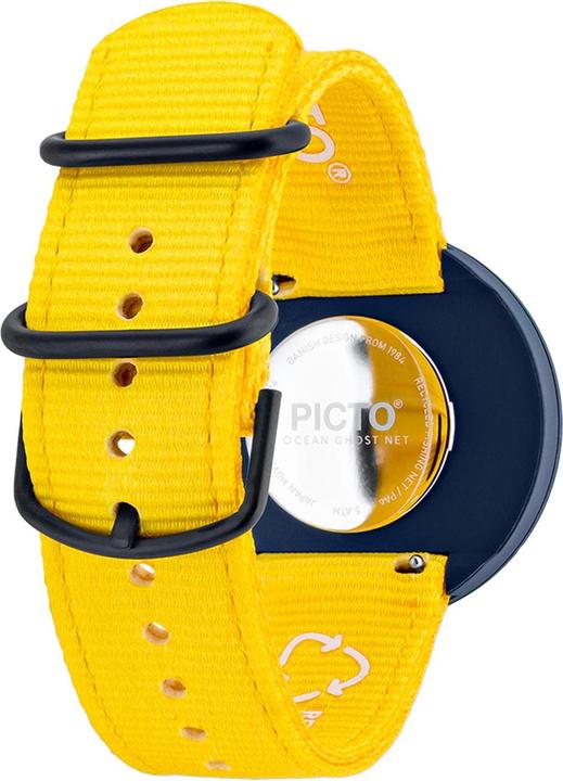 Produktbild Picto R44024-R022 Electric Yellow Unisex 40mm 5ATM (Analoguhr)