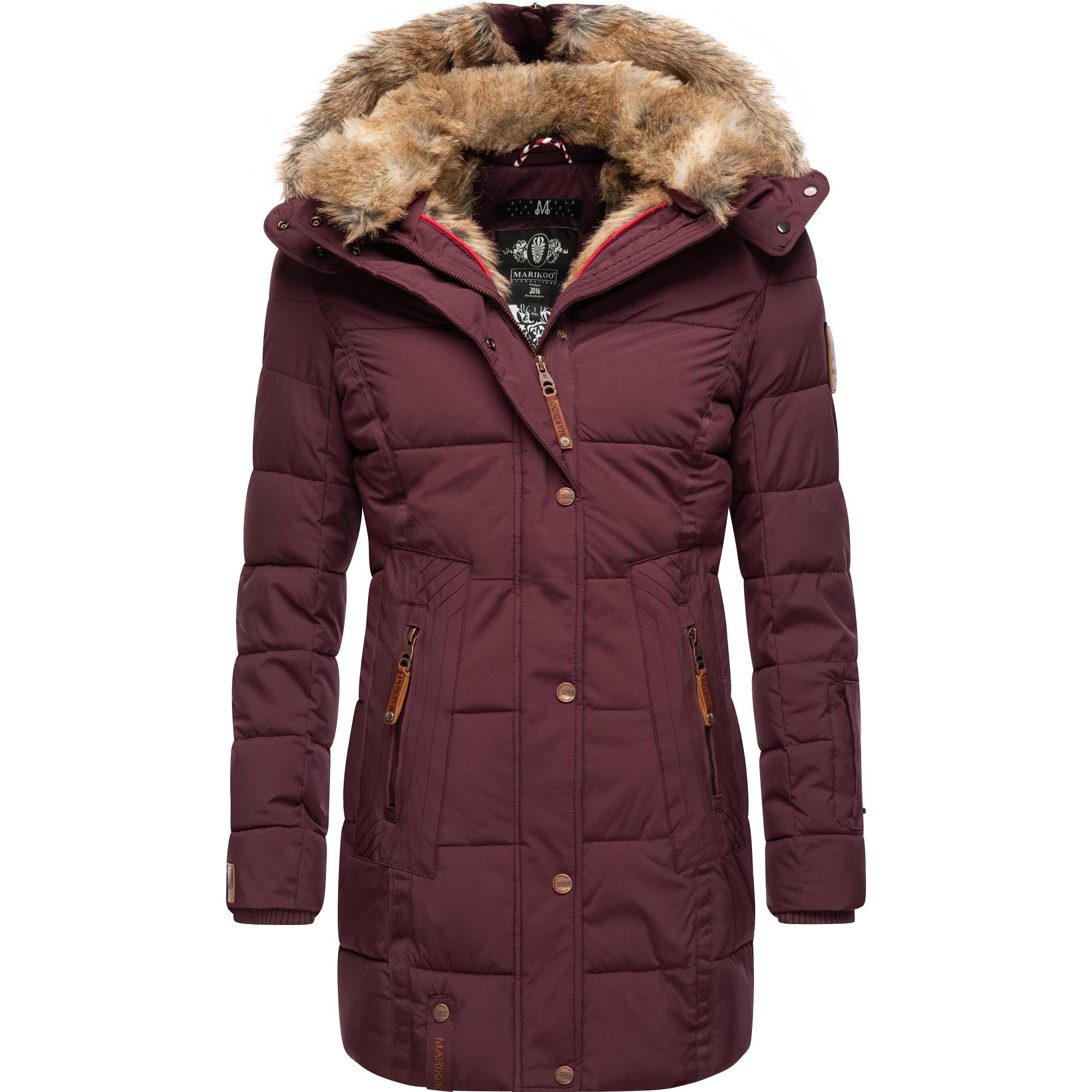 Marikoo, Damen, Jacke, Lieblings Jacke (XXL), Rot, XXL