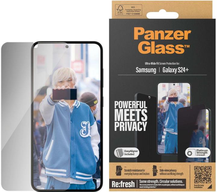 Produktbild PanzerGlass Privacy (1 Stück, Samsung Galaxy S24+)