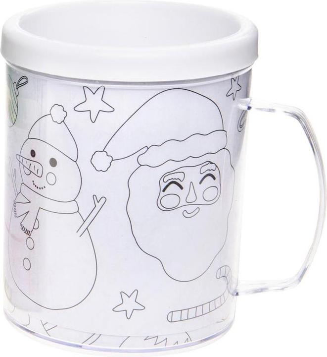Actual product image LG-Imports Colour your own Christmas mug