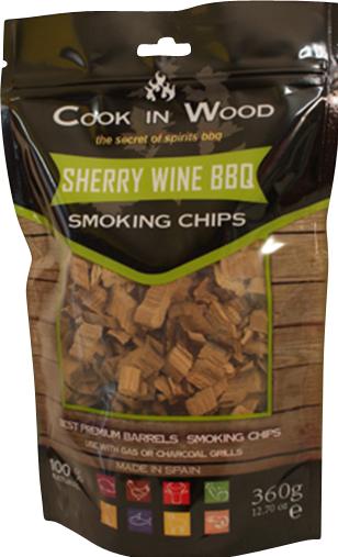 Actual product image BBQ Master Sherry BBQ Chips / Smoking Chips