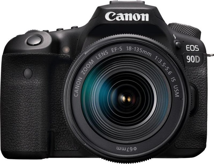 Actual product image Canon EOS 90D Kit (18 - 135 mm, 32.50 Mpx, APS-C / DX)