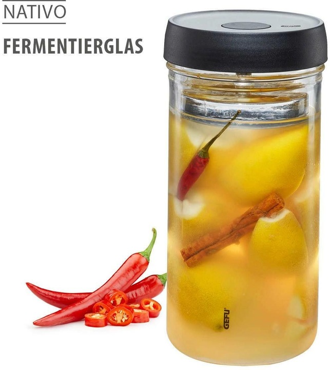 Actual product image GEFU NATIVO fermentation jar, 1.5 l (1 pcs., 1.50 l)