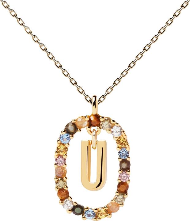 Actual product image Pd Paola New Letters U Necklace (Silver 925, 50 cm)