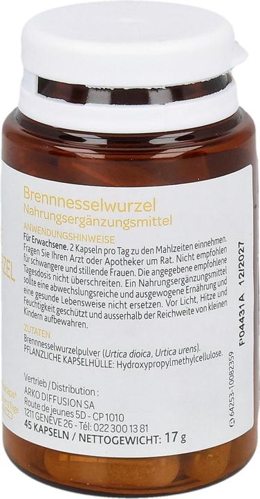 Actual product image Arkopharma Nettle root (45 pcs., Capsules, 141.12 ml)