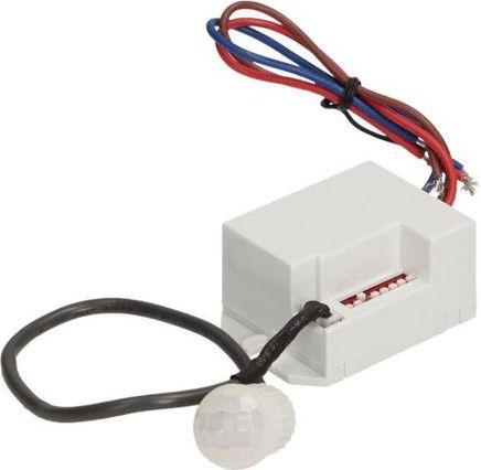Orno OR-CR-211 Mini-détecteur de mouvement avec détecteur crépusculaire et minuterie Compatible avec les (6 m)