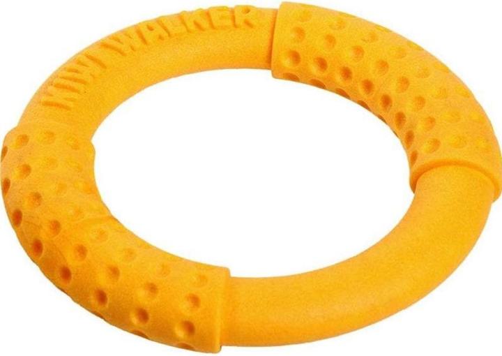 Kiwi Walker Anello giocattolo per cani arancione, S, Ø 13 cm
