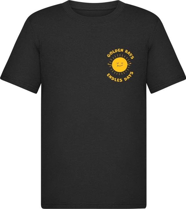 Produktbild Merchcode Kids Golden Rays - Basic Tee - 185327 (158, 164)
