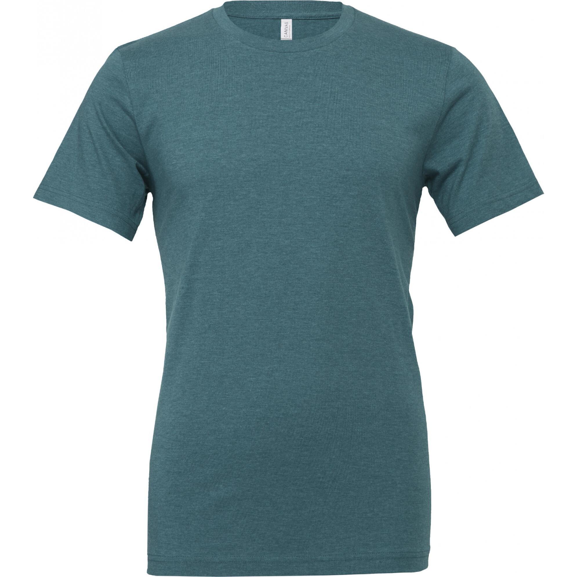 Bella Canvas, Herren, Shirt, Heather, Grau, (S)