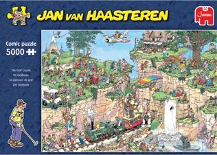 Productafbeelding Jumbo Jan van Haasteren - Der Golfplatz (5000 onderdelen)