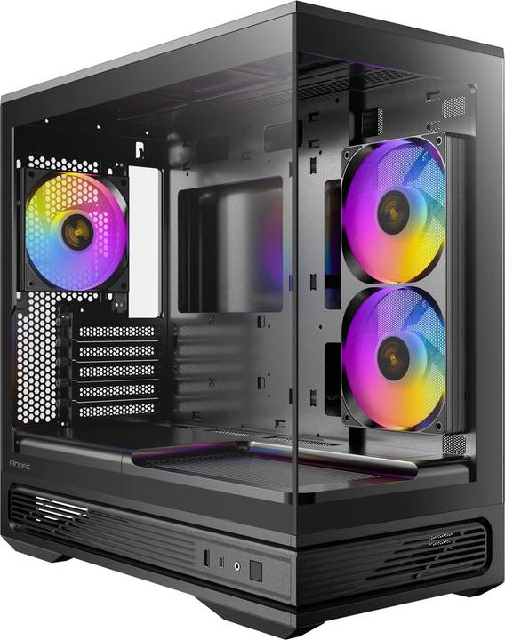 Antec Constellation C2M ARGB Black MicroATX PC Gehäuse (ITX, mATX)