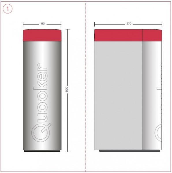 Actual product image Quooker Cube