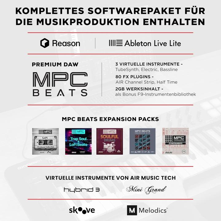 Image du produit M-Audio Oxygen 61 MKV (Clavier)