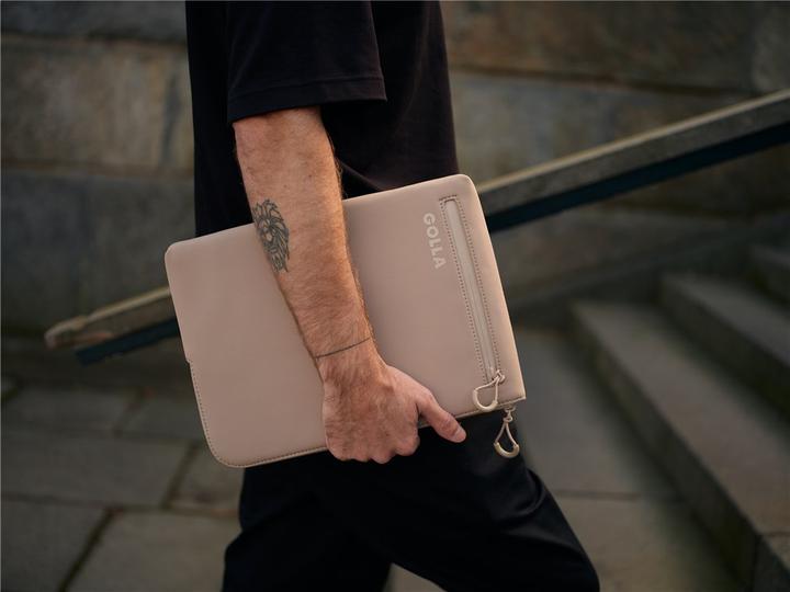 Immagine prodotto Golla Custodia per laptop da 13 pollici, crema (13", Lenovo, CV, Dell, ASUS, Apple)