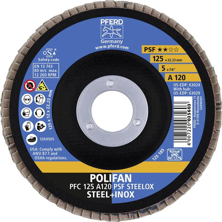 Actual product image Pferd POLIFAN serrated lock washer PFC120 PSF STEELOX (120)