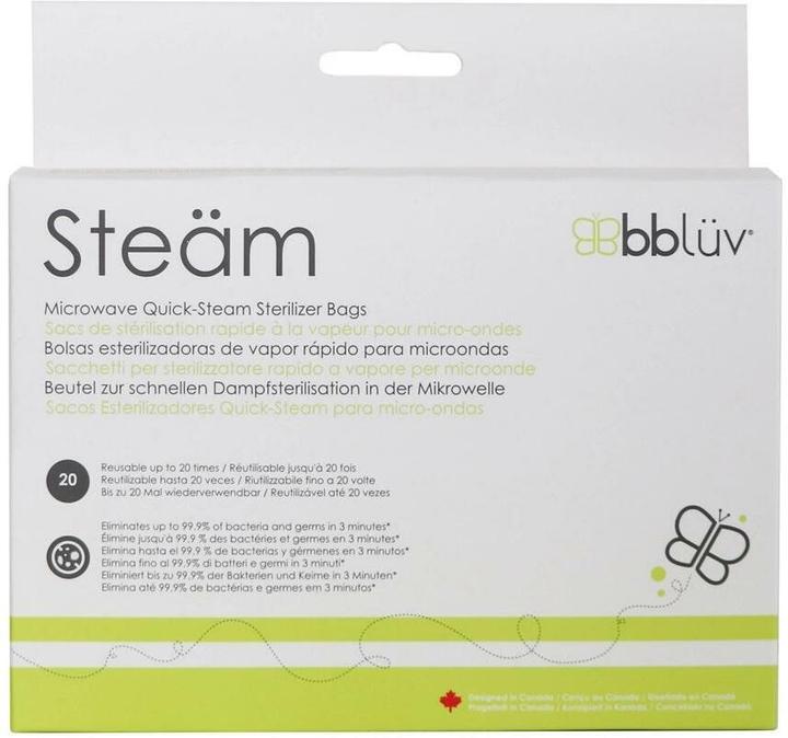 Produktbild Bblüv 6 Dampf-Mikrowellen-Sterilisationsbeutel