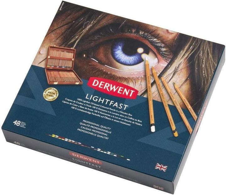 Produktbild Derwent Lighfast Buntstifte-Geschenkset (48x)
