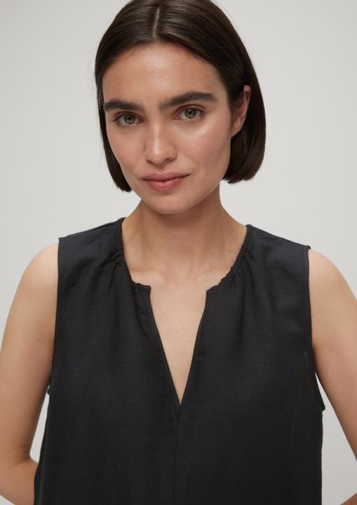 Produktbild s.Oliver Bluse Blusentop aus Leinenmix (36)