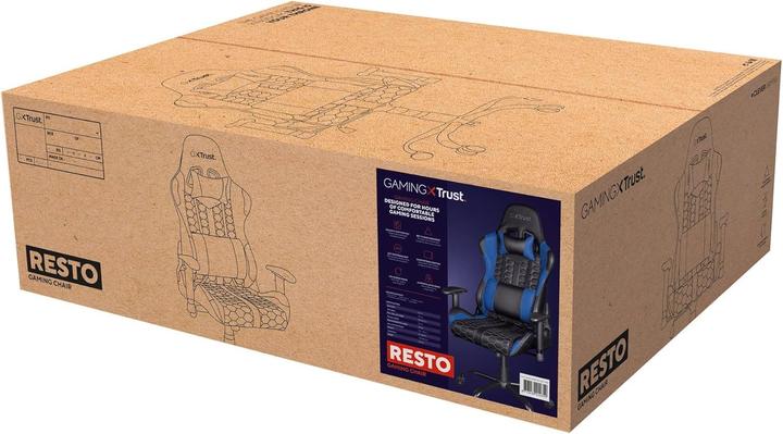 Actual product image Trust GXT 708B Resto Universal Gaming Chair Black