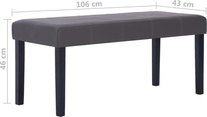 Image du produit vidaXL Bank (106 cm)