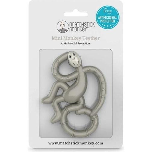 Matchstick Monkey, Nuggi, chew, gray, 3 months +, MM-MMT-001 (1 x, ab 3 Monaten)