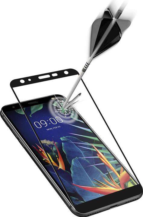 Produktbild Cellularline Tempered glass for LG K40, black (1 Stk., LG K40)