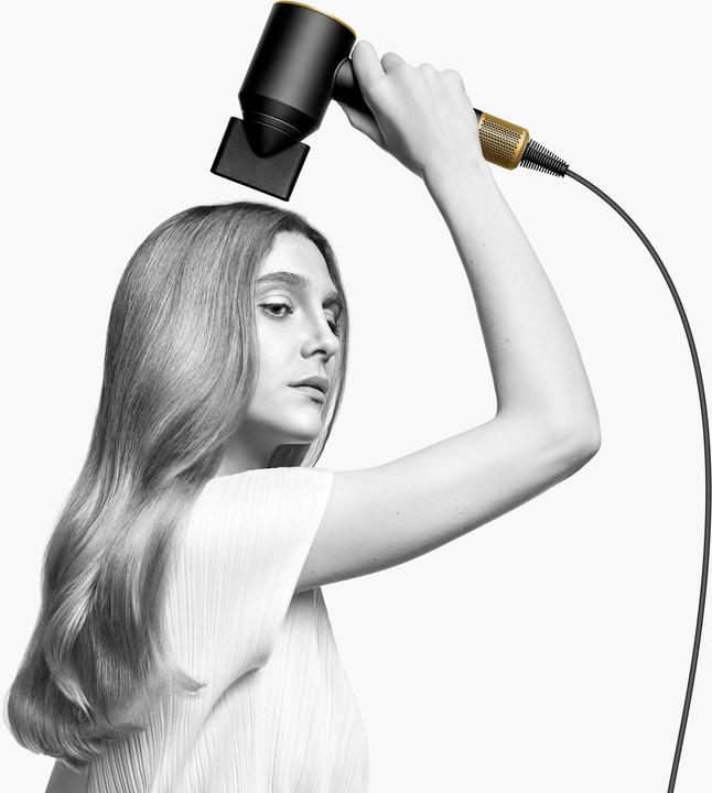 Actual product image Dyson Supersonic hairdryer Onyx Gold