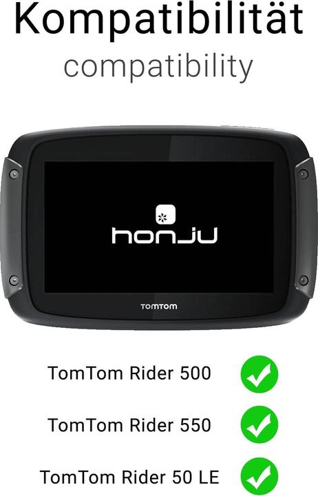 Produktbild Honju BIKE Neoprentasche für TomTom Rider Motorrad Navigationssysteme
