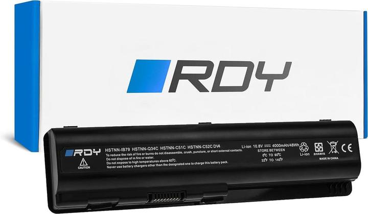 Produktbild GreenCell RDY Battery EV06 HSTNN-CB72 HSTNN-LB72 for HP G50 G60 G70 Pavilion DV4 DV5 DV6 (6 Zellen)