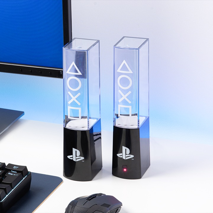 Actual product image Paladone Products Playstation Liquid Dancing Light (Playstation Classic)