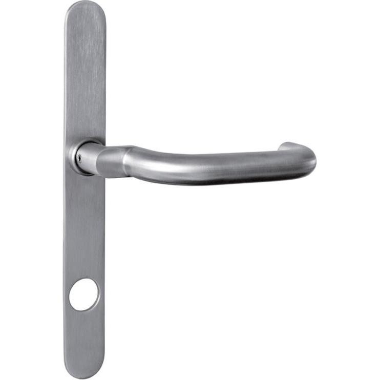 Nickal, Türgriff + Fenstergriff, Türdrücker-Halbgarnituren (Türgarnitur)