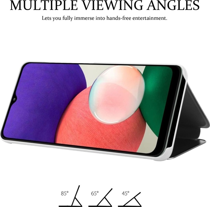 Immagine prodotto Cadorabo Copertina del libro dello specchietto retrovisore intelligente (Samsung Galaxy A22 5G)