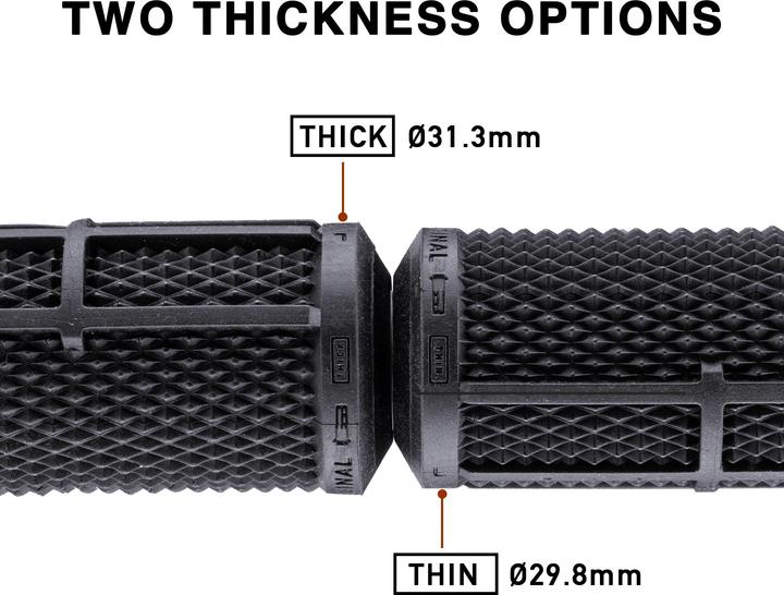 Produktbild DMR Brendog FL Death Grip 2 Lock-On Griff, 133/29.8mm, black